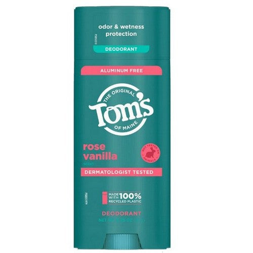 Rose Vanilla Deodorant 3.25 Oz by Tom's Of Maine