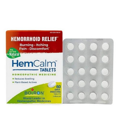 HemCalm Hemorrhoid Relief 60 Tablets by HemCalm