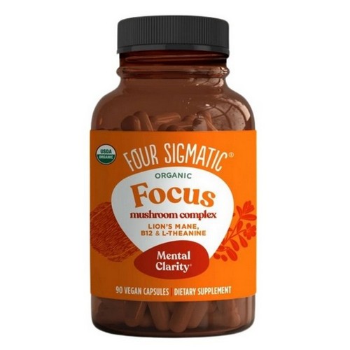 Focus Lion Mane Mushroom 90 Count by Four Sigma Foods Inc
