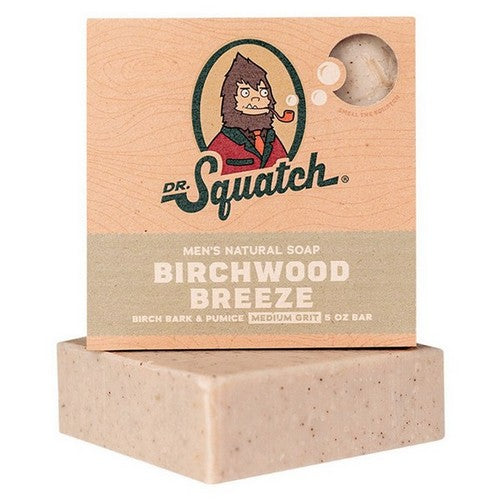 Dr Squatch Birchwood Breeze Soap 5 Oz by Dr. Squatch