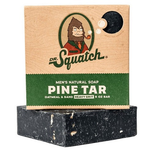 Dr Squatch Mens All Natural Bar Soap Pine Tar 5 Oz by Dr. Squatch
