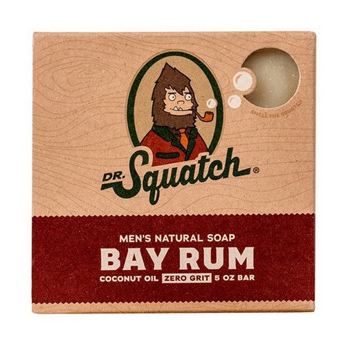 Dr Squatch Bay Rum Bar Soap 5 Oz by Dr. Squatch