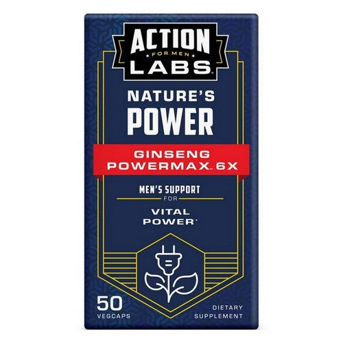 Ginseng PowerMax 6X 50 Count by Action Labs