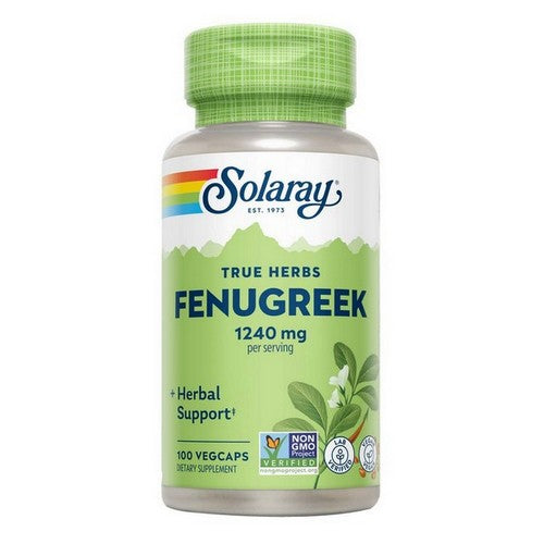 True Herbs Fenugreek 100 Veg Caps by Solaray