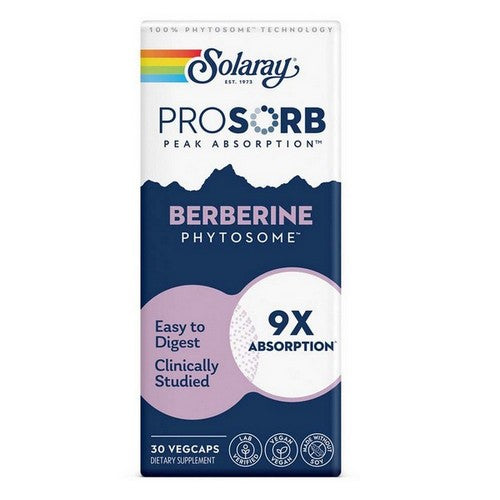 Berberine Phytosome 30 Veg Caps by Solaray