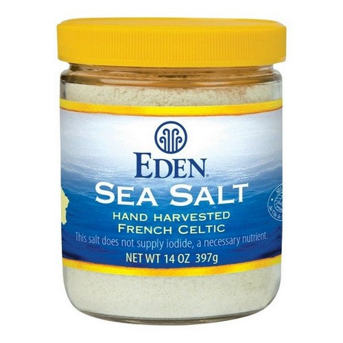 French Celtic Sea Salt 14 Oz (Case Of 12) by Eden Foods