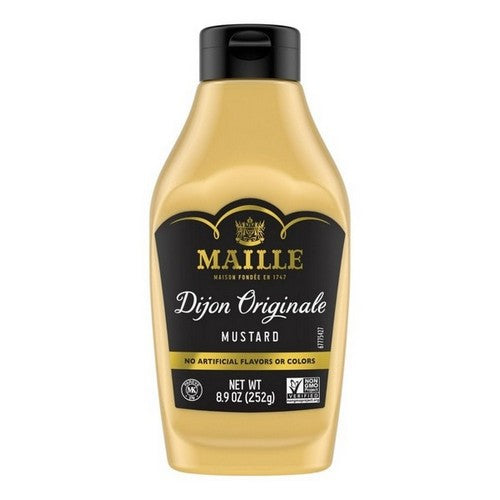 Original Dijon Squeeze Mustard 8.9 Oz (Case Of 6) by Maille