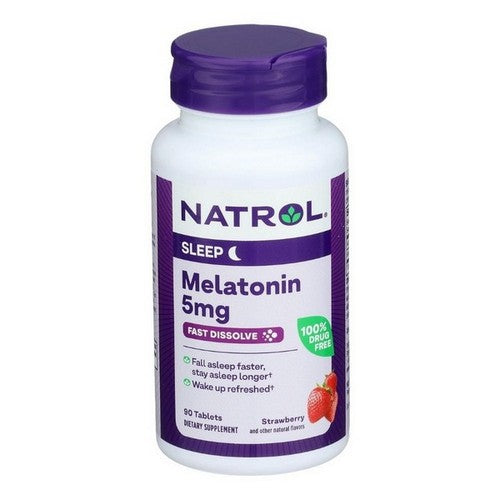 Fast Dissolve Melatonin 90 Tablets by Natrol
