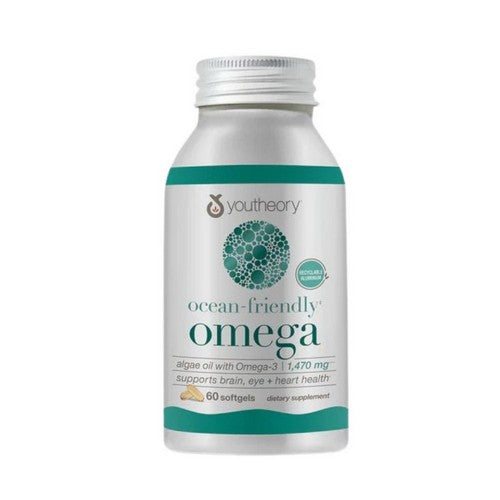 Ocean Friendly Omega 60 Softgels by Youtheory