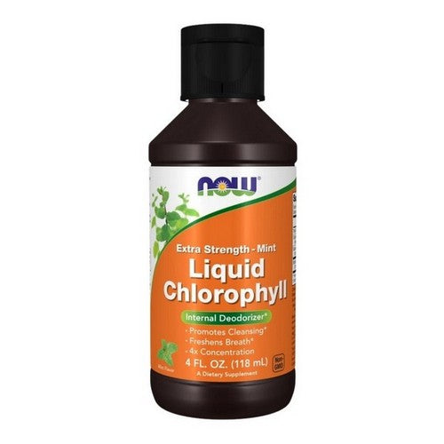 Chlorophyll Liquid Extra Strength Mint 4 Oz by Now Foods