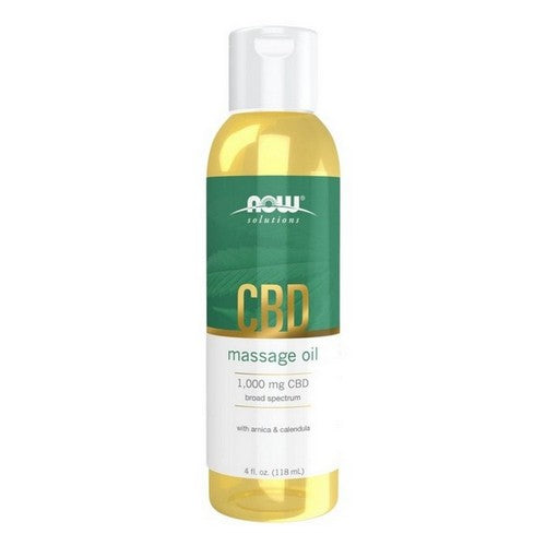 CBD Massage Oil 4 Oz by Now Foods