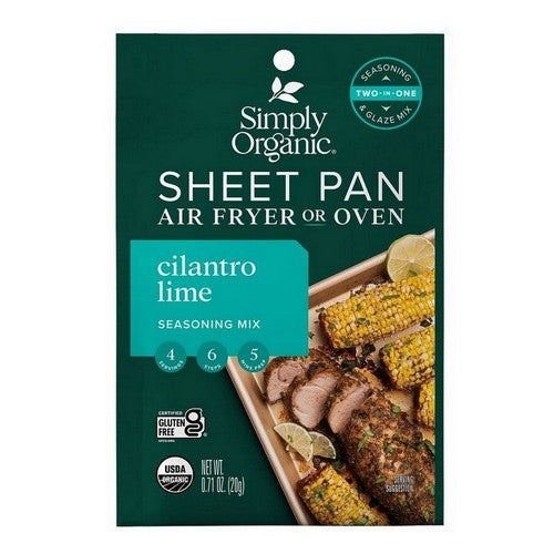 Organic Sheet Pan Seasoning Cilantro Lime 0.71 Oz by Simply Organic