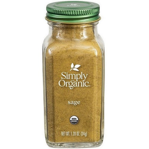 Organic Sage Leaf Ground 1.20 Oz by Simply Organic