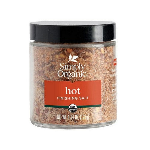 Organic Hot Finishing Salt 4.34 Oz by Simply Organic