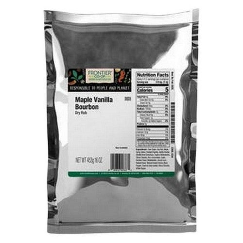 Maple Vanilla Bourbon Dry Rub 1 Lb by Frontier Coop