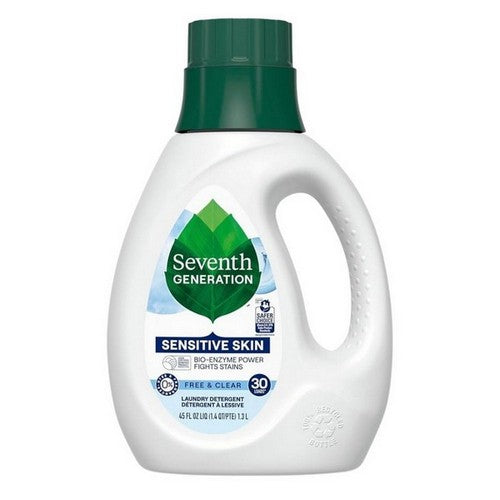 Free And Clear Liquid Laundry Detergent 45 Oz by Seventh Generation