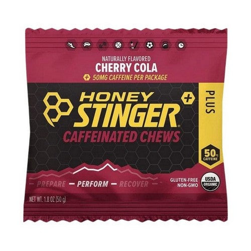 Organic Cherry Cola Caffeinated Chews 1.08 Oz by Honey Stinger