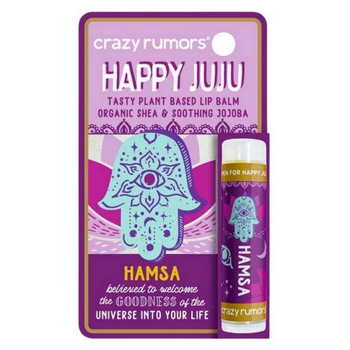 Happy Juju Hamsa Lip Balm Blister Box 0.15 Oz by Crazy Rumors