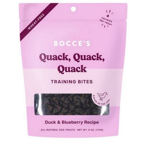Quack Quack Training Bites 6 Oz by Bocce's Bakery