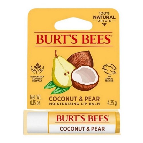 Coconut And Pear Lip Balm Blister Box 0.15 Oz by Burts Bees