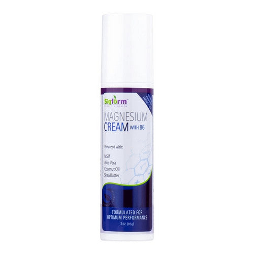 Magnesium Oxide Cream With B6 3 Oz by Sigform