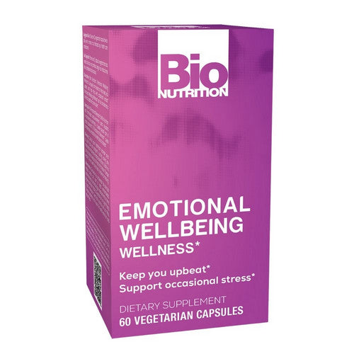 Emotional Wellbeing Wellness 60 VegCaps by Bio Nutrition Inc