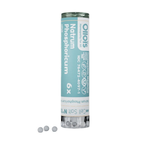 Natrum Phosphoricum 6X 80 Count by Ollois