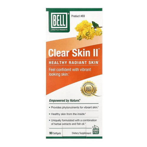 Clear Skin II 90 Softgels by Bell Lifestyle