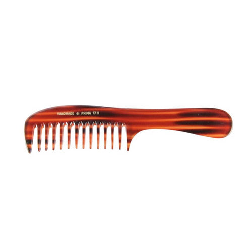 Nutmeg Handle Handmade Detangler Comb 1 Count by Diprima