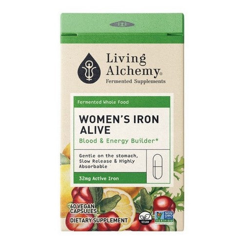 Women's Iron Blood And Energy Builder 60 Vegan Capsules by Living Alchemy