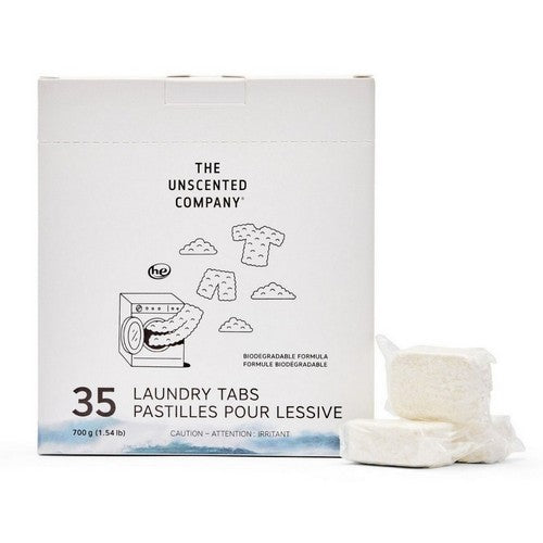 Laundry Detergent Unscented 35 Tablets by The Unscented Company