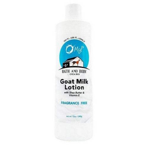 Goat Milk Lotion Fragrance Free 12 Oz by O MY!