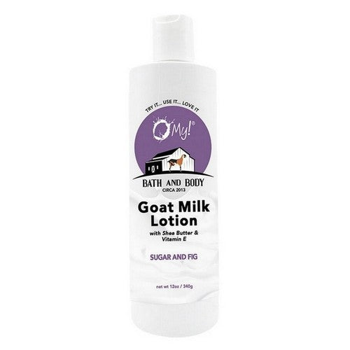 Goat Milk Lotion Sugar And Fig 12 Oz by O MY!