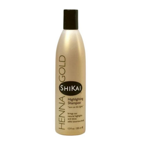 Shampoo HG Highlighting HENNA GOLD , 12 OZ by Shikai