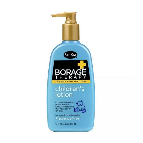 Borage Therapy Children's Lotion Fragrance-Free 8 Oz by Shikai