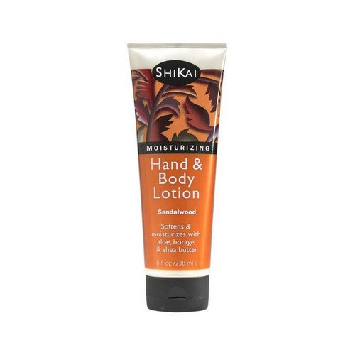 Moisturizing Hand And Body Lotion Sandalwood 8 Oz by Shikai