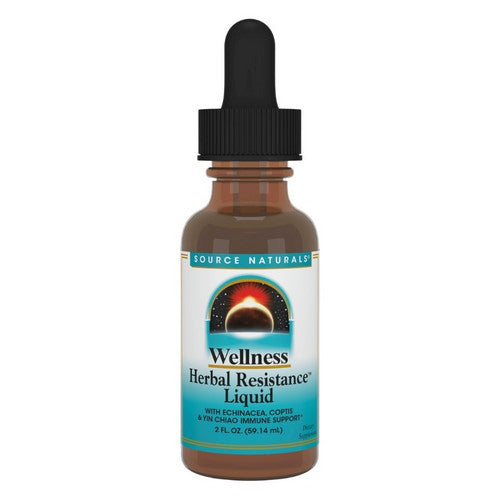 Wellness Herbal Resistance Liquid Standard Formula 2 Oz  by Source Naturals