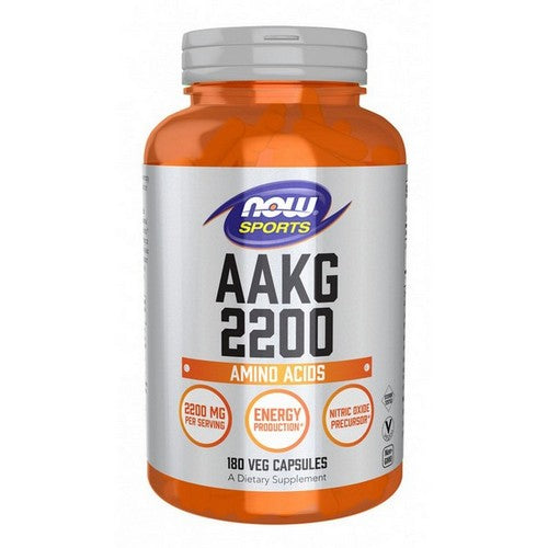 AAKG 2200 180 Veggie Capsules by Now Foods