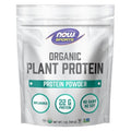 Organic Plant Protein Unflavored Powder 1 Lb by Now Foods