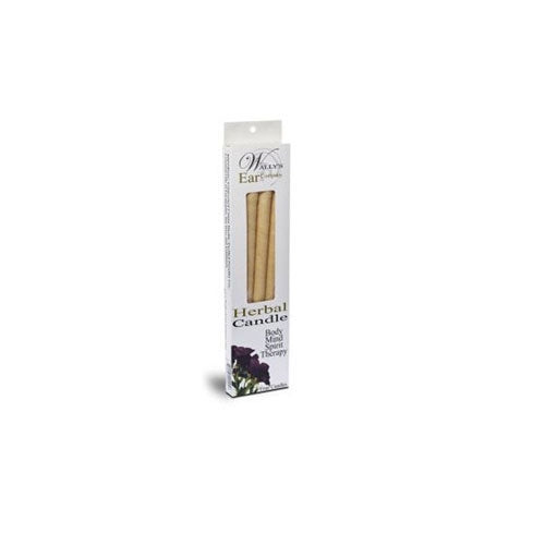 Herbal Paraffin Candles HERBAL, 4 PACK by Wallys Natural Products