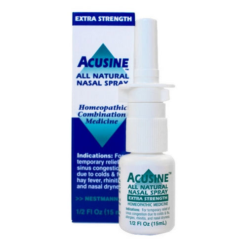 All Natural Nasal Spray 0.67 Oz by Acusine