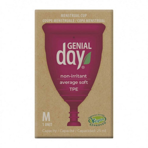 Menstrual Cup Medium 25 MM 1 Count by Genial Day