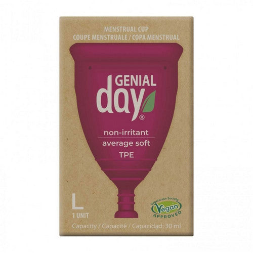 Menstrual Cup Large 30 MM 1 Count by Genial Day