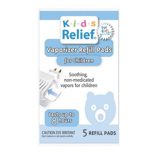 Kids Relief Waterless Vaporizer Refills 5 Count by Homeolab