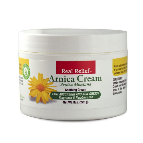Real Relief Arnica Cream 8 Oz by Homeolab