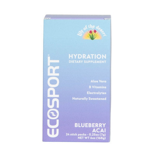 EcoSport Hydration Blueberry Acai 24 Count by Lily Of The Desert