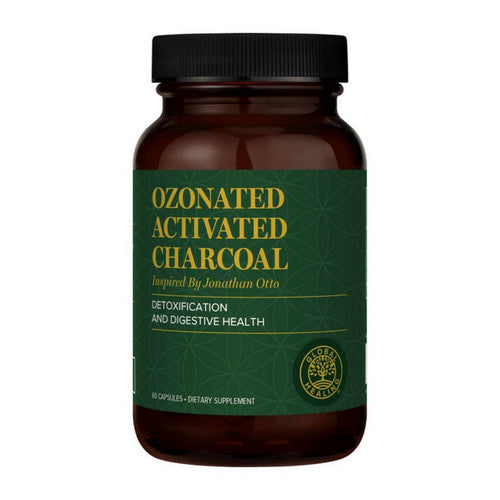 Ozonated Activated Charcoal 60 Capsules by Global Healing Center