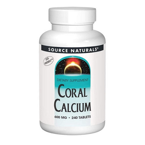 Coral Calcium 240 Tabs by Source Naturals