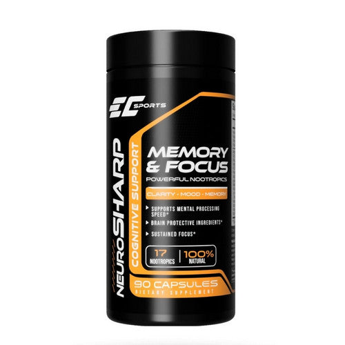 NeuroSharp Memory And Focus 90 Capsules by EC Sports