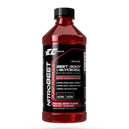 Nitro Beet Root Plus Glycerol 16 Oz by EC Sports